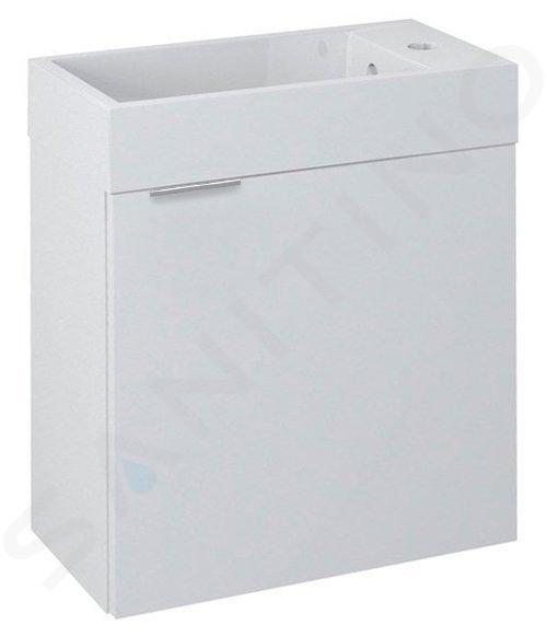 Sapho Latus - Mueble de lavabo 50x50x25 cm, blanco LT410-3030