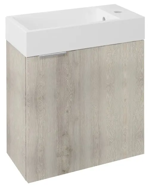 Sapho Latus - Ormarić za umivaonik 50x50x25 cm, Mocca oak LT410-1212