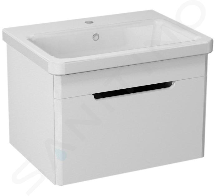 Sapho Ella - Mobile lavabo 565x390x430 mm, 1 cassetto, bianco EL060-3030