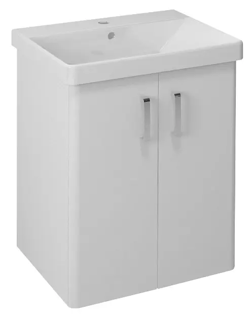Sapho Theia - Ormarić za umivaonik 57x70x44 cm, 2 vrata, bijeli TH062-3030