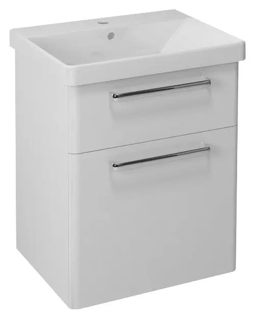 Sapho Theia - Ormarić za umivaonik 56x70x44 cm, 2 ladice, bijeli TH060-3030