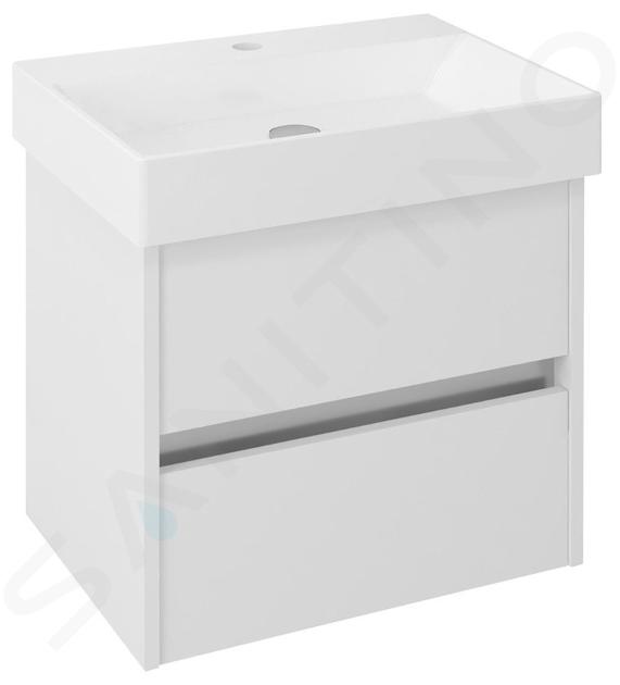 Sapho Nirona - Mobile lavabo 570x515x430 mm, 1 cassetto, bianco NR060-3030