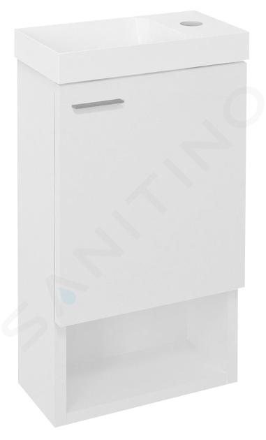 Sapho Latus - Mueble de lavabo, 300x530x165 mm, blanco brillo LT711-3030