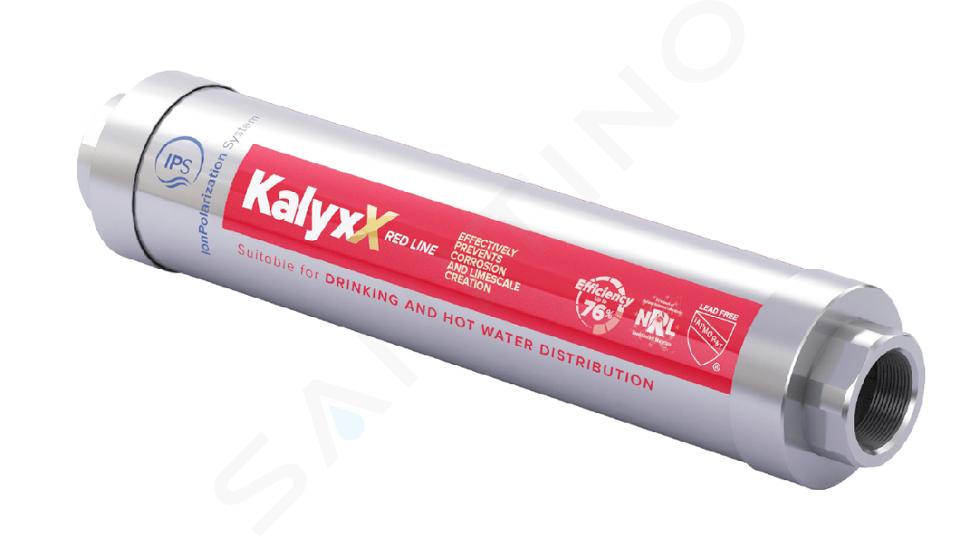 Sapho Swiss Aqua - Změkčovač vody IPS Kalyxx RedLine G 1, nerez IPSKXRG1