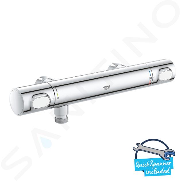 Grohe Precision Flow - Mitigeur de douche thermostatique, chrome 34799000