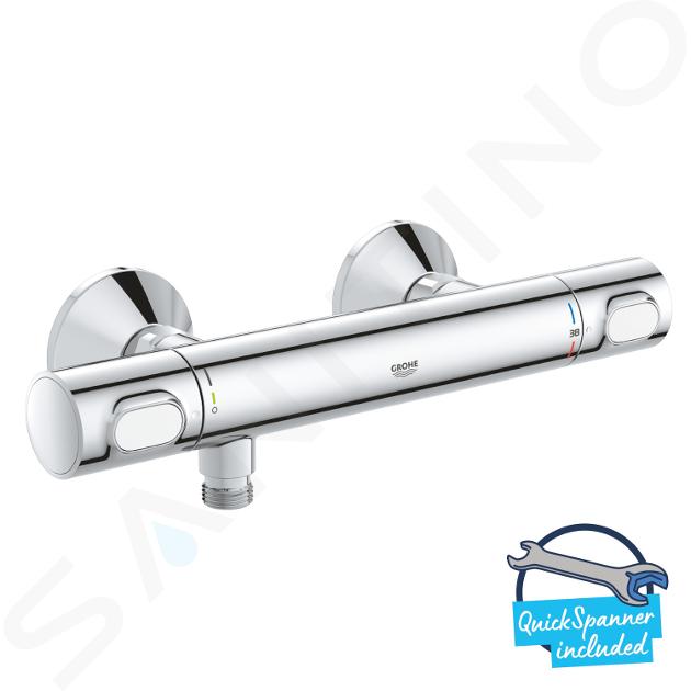 Grohe Precision Flow - Baterie termostatată de duș, crom 34840000