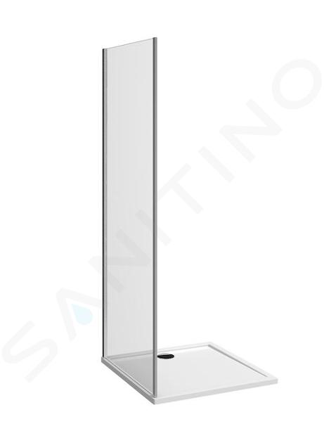 Jika Nion - Pevná sprchová stena, 90x195 cm, Jika perla Glass, strieborná/transparentné sklo H2972N20026681