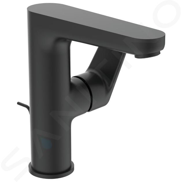 Ideal Standard Cerafine O - Grifo de pared para bañera, negro BC500XG