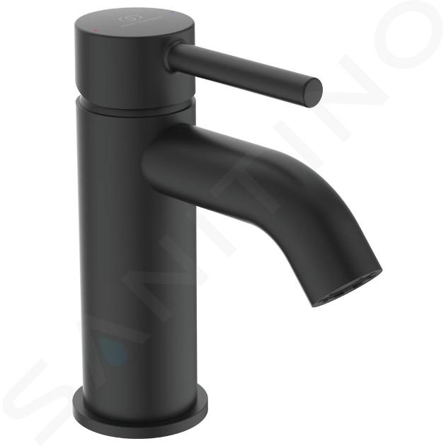 Ideal Standard CeraLine - Mitigeur de lavabo, noir BC268XG