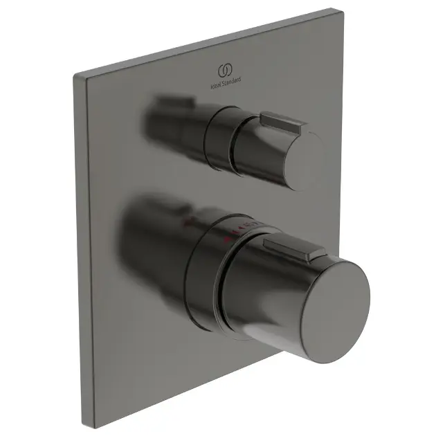 Ideal Standard CeraTherm - Inbouw thermostatische douchekraan, Magnetic Grey A6956A5