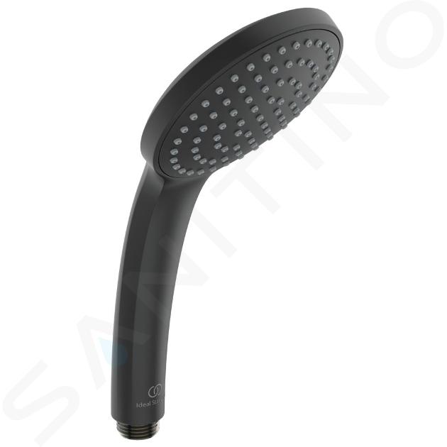 Ideal Standard Idealrain - Cabezal de ducha 10 cm, 1 chorro, negro B9402XG