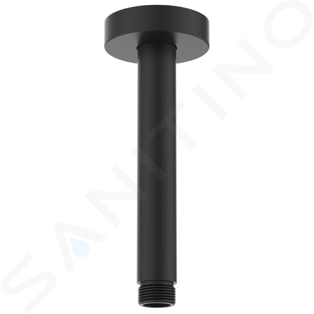 Ideal Standard Idealrain - Braccio doccia a soffitto 150 mm, nero B9446XG