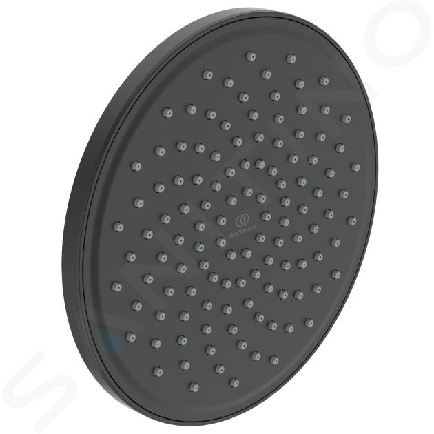 Ideal Standard Idealrain - Hoofddouche, diameter 20 cm, zwart BD140XG