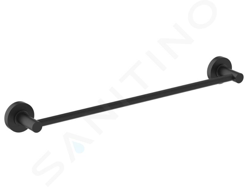 Ideal Standard IOM - Porte-serviettes, longueur 45 cm, noir A9117XG