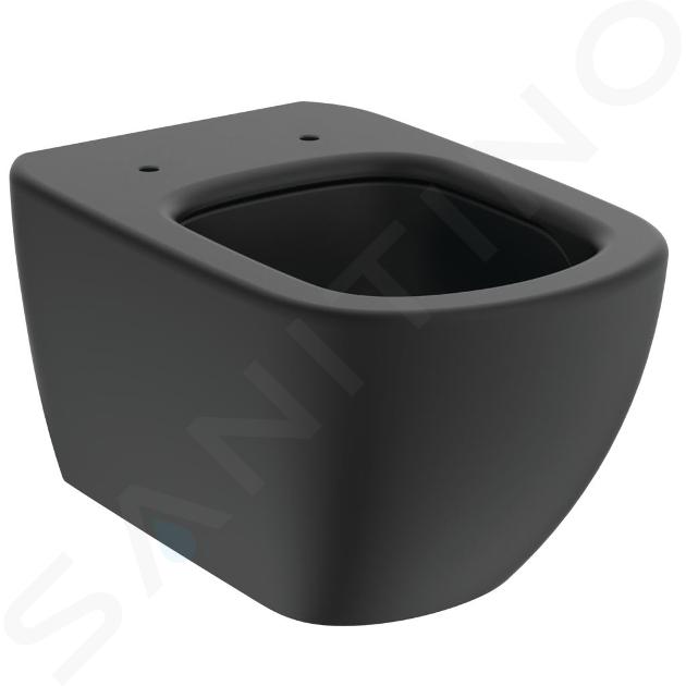 Ideal Standard Tesi - WC sospeso, Aquablade, nero T0079V3