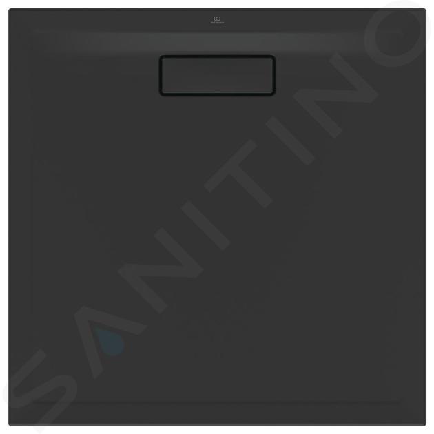 Ideal Standard Ultra Flat New - Sprchová vanička, 80x80 cm, čierna T4466V3