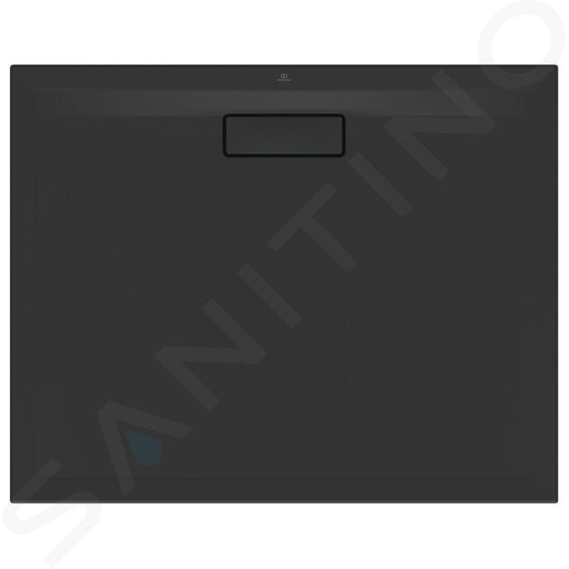 Ideal Standard Ultra Flat New - Sprchová vanička, 100x80 cm, čierna T4468V3
