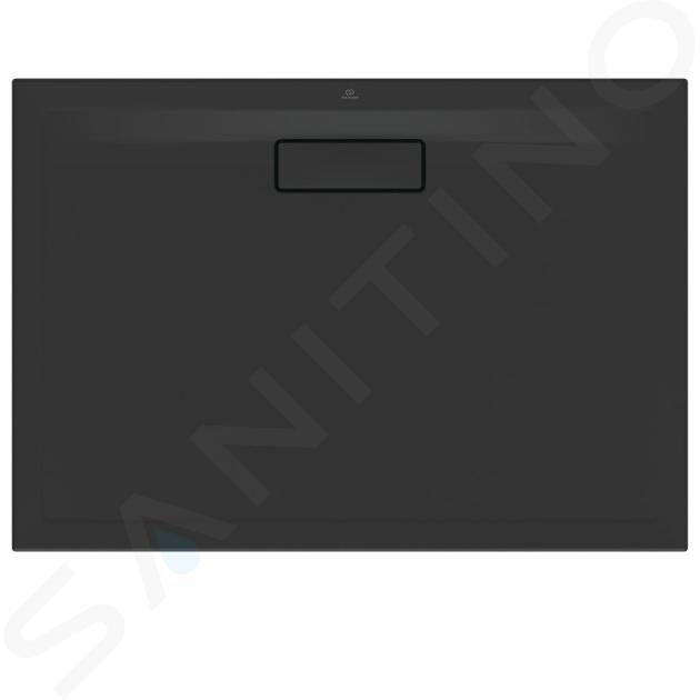 Ideal Standard Ultra Flat New - Sprchová vanička 100x70 cm, černá T4475V3