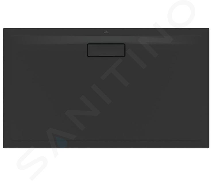 Ideal Standard Ultra Flat New - Plato de ducha 1200x700 mm, negro T4476V3