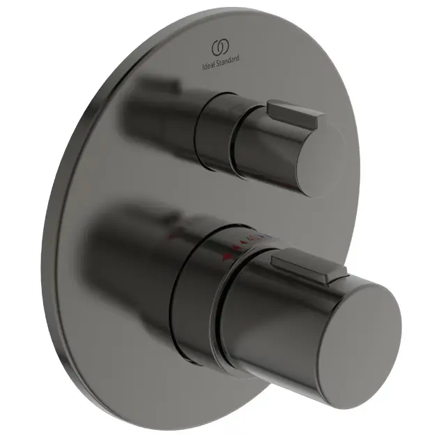 Levně Ideal Standard CeraTherm - Termostatická sprchová baterie pod omítku, Magnetic Grey A5813A5