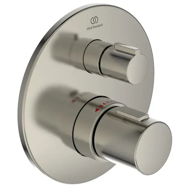 Levně Ideal Standard CeraTherm - Termostatická sprchová baterie pod omítku, Silver Storm A5813GN