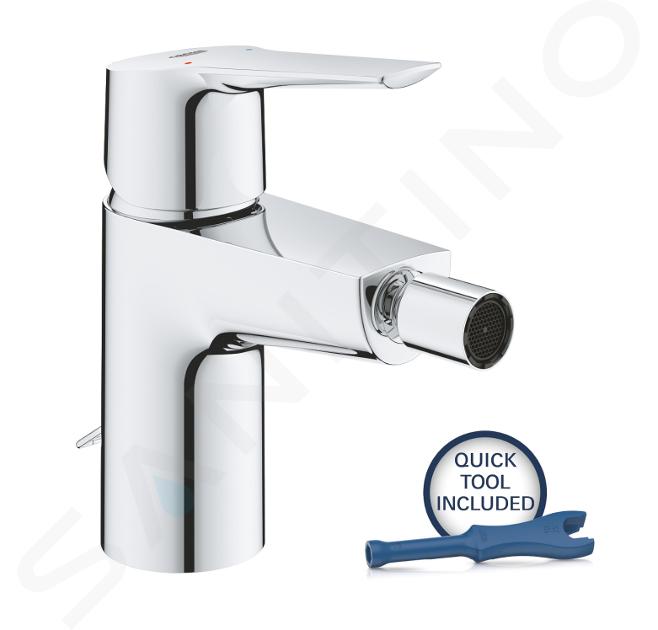 Grohe QuickFix Start - Bidetkraan met ketting, chroom 32281002