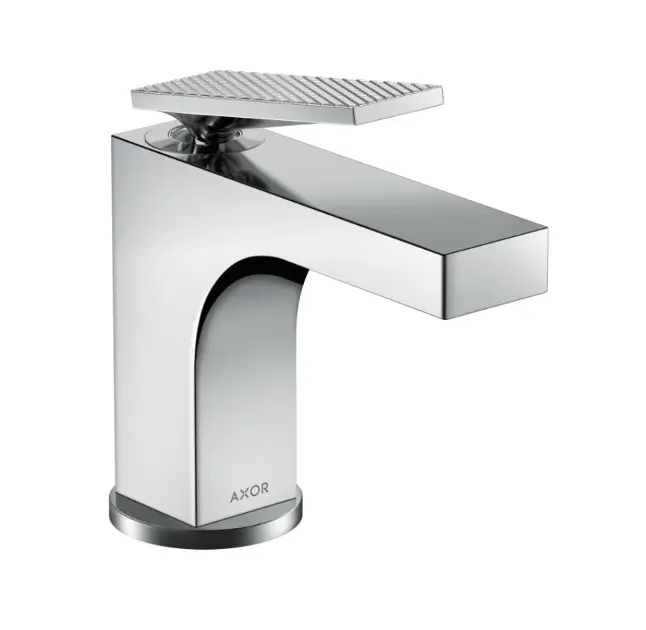 Levně Axor Citterio - Umyvadlová baterie s výpustí, chrom/diamantový brus 39001000