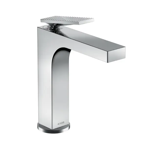Levně Axor Citterio - Umyvadlová baterie s výpustí, chrom/diamantový brus 39071000