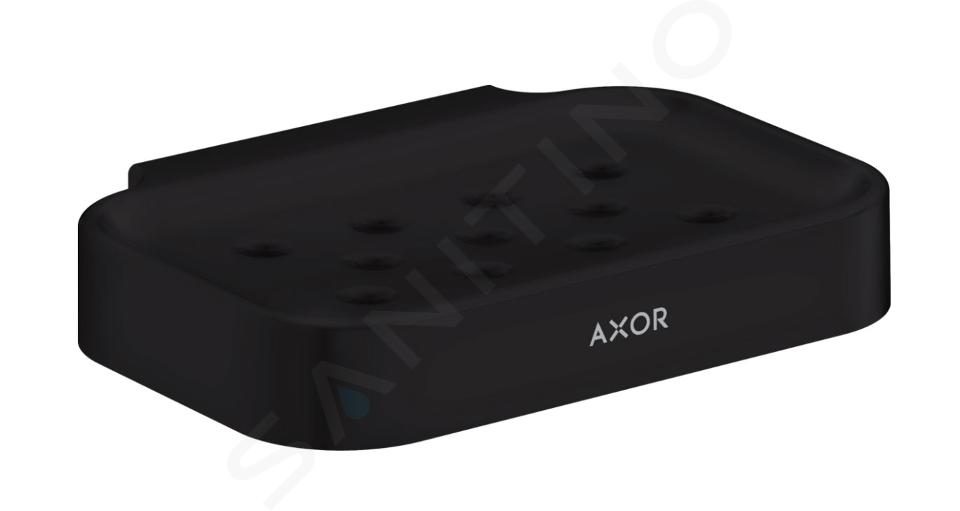 Axor Universal Circular - Porte-savon avec support, noir mat 42805670