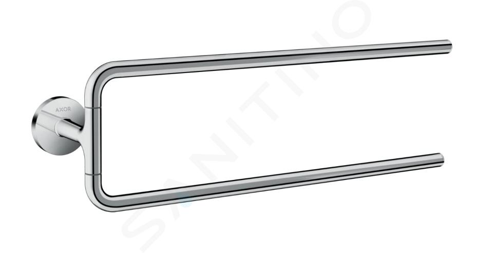 Axor Universal Circular - Podwójny wieszak na ręczniki, długość 490 mm, chrom 42822000