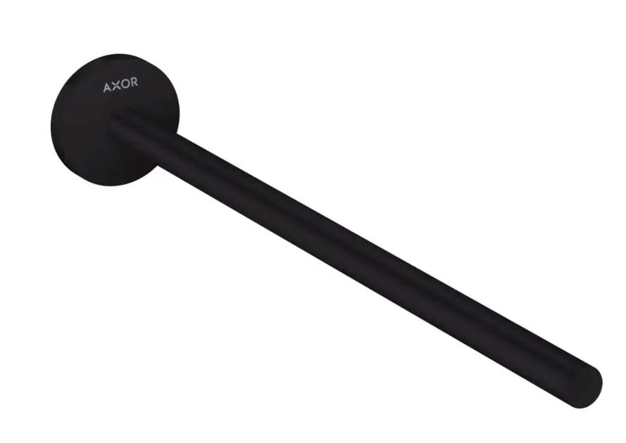 Levně Axor Universal Circular - Držák ručníku, délka 35 cm, matná černá 42826670