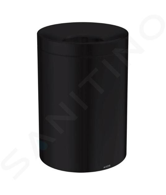 Axor Universal Circular - Coș de gunoi 5 L, negru mat 42872670