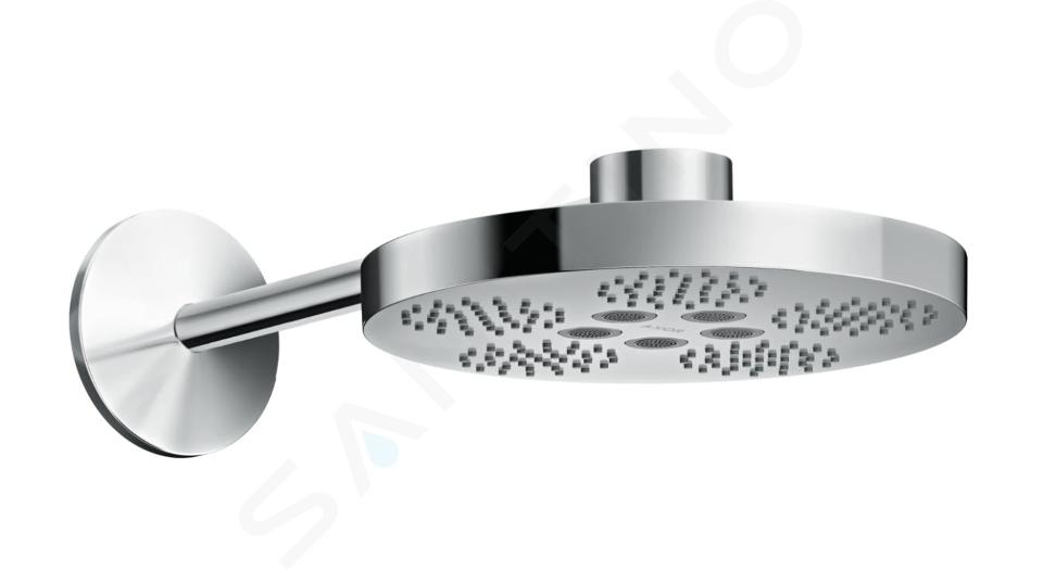 Axor One - Pomme de douche 280, bras de douche 380 mm, 2 jets, chrome 48492000