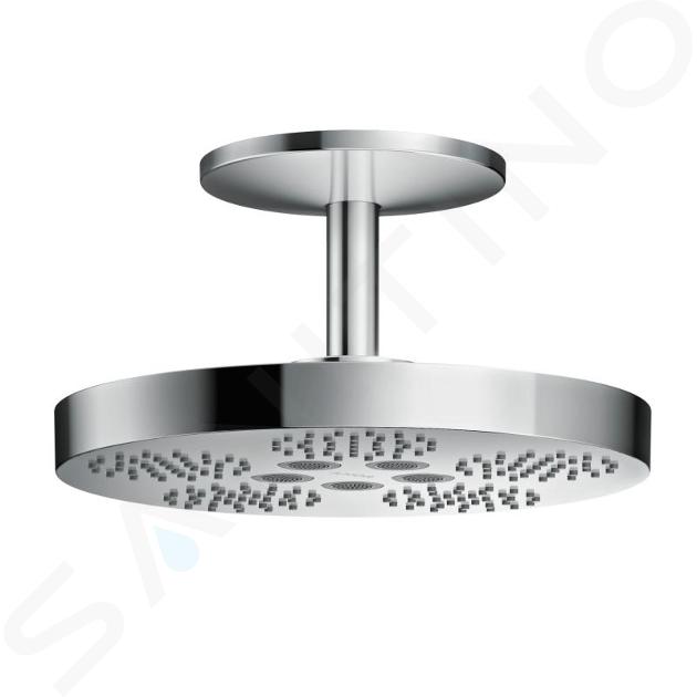 Axor One - Pomme de douche 280 avec alimentation au plafond, 2 jets, chrome 48494000