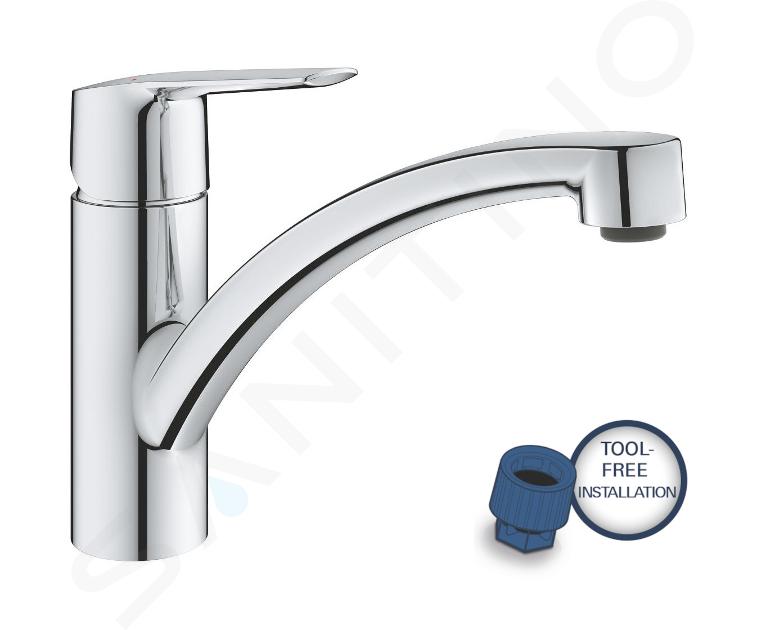 Grohe QuickFix Start - Grifo de fregadero, cromo 30530002