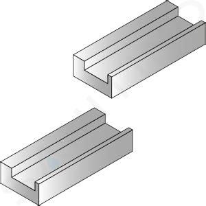 I-Drain Toebehoren - I-Buddy blok, ABS, 1200 mm IDIBABS120