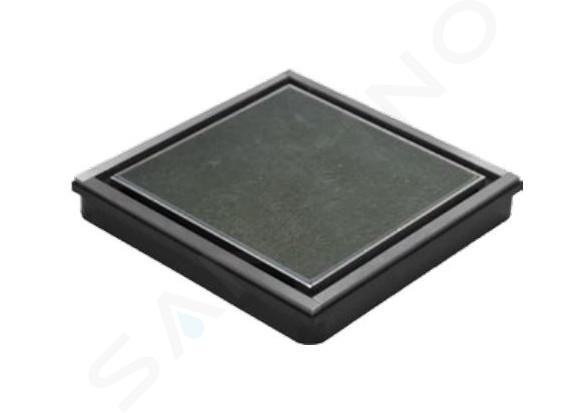 I-Drain Square - Plano/piastrella 15x15 cm, per ingresso a pavimento, bifacciale IDROSQ0150A