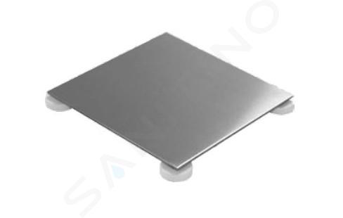 I-Drain Square - Caillebotis Basic 15x15 cm, pour entrée de sol, pour l'insertion de carreaux IDROSQ0150Y