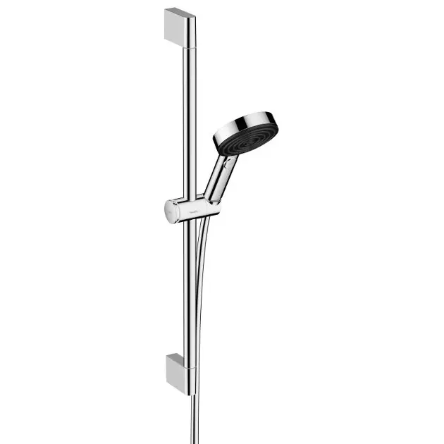 Hansgrohe Pulsify Select - Doucheset met handdouche, 3jet, EcoSmart, douchestang 669 mm en doucheslang, chroom 24161000