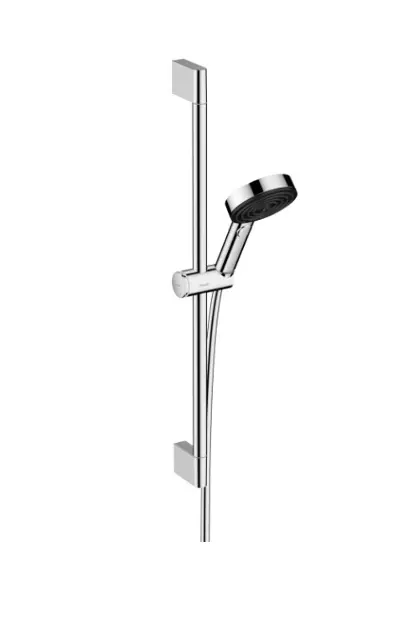 Hansgrohe Pulsify Select - Set ručnog tuša, 3 mlaza, šipka za podizanje 67 cm i crijevo za tuš, krom 24160000