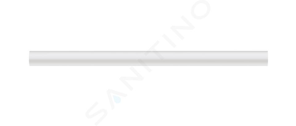 Hansgrohe Sifoane - Țeavă dreaptă 500 mm, alb mat 53493700