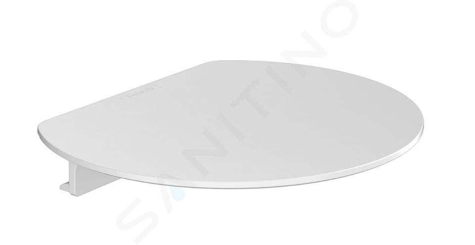 Hansgrohe WallStoris - Tablette, 20x17 cm, blanc mat 27915700