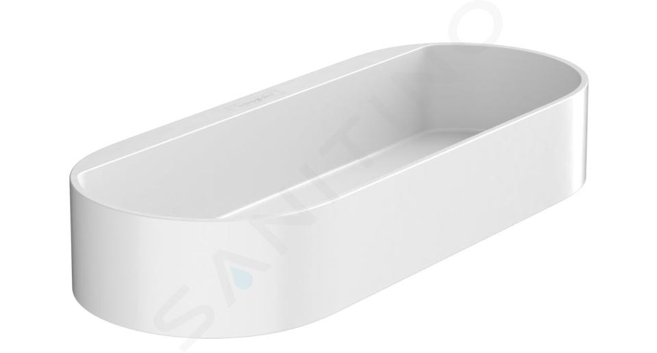 Hansgrohe WallStoris - Estante, blanco matee 27913700