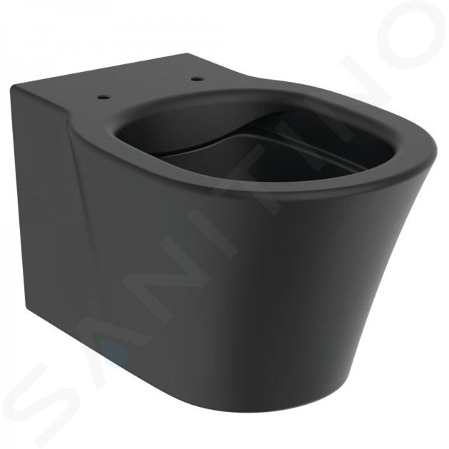 Ideal Standard Connect Air - Závěsné WC Rimless, černá E2288V3