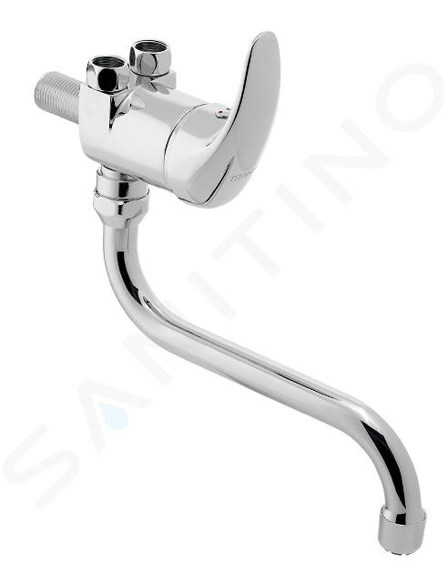 Novaservis Titania Lux - Grifo de lavabo, cromo 91033,0