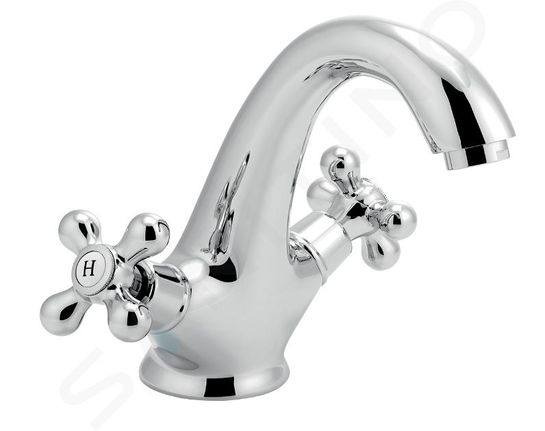 Novaservis Titania Retro II - Miscelatore da lavabo, cromo 99102/1,0