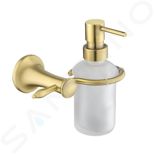 Novaservis Ferro Antica - Distributore di sapone con supporto, vetro satinato/bronzo AAI34BR