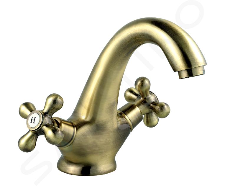 Novaservis Ferro Antica - Miscelatore da lavabo, color bronzo BAI2BR