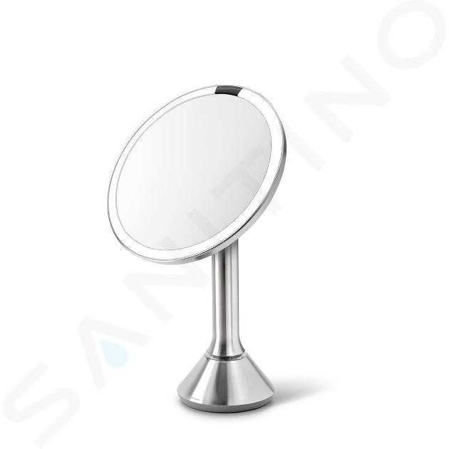 Simplehuman Kosmetická zrcadla - Kosmetické zrcátko s LED Dual light osvětlením, kartáčovaná nerez ST3052