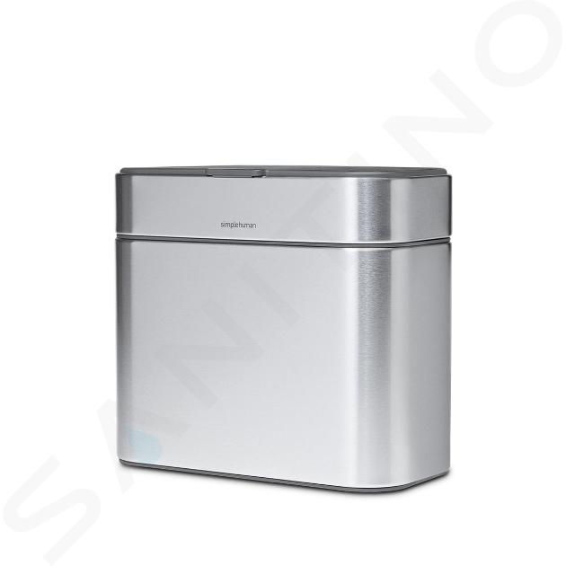 Simplehuman Pattumiere - Pattumiera 4 l, acciaio inox CW1645